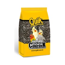 Quik Çizgili Paraket Çekirdeği 500 Gr 1 L