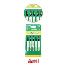 2250 Metal Kesme Dekupaj Ağzı T-118a 5 Li Paket Profesyonel Metal Kesim Ucu