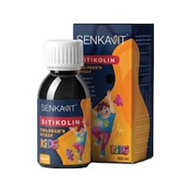 Senkavit Kids Sitikolin + Omega 3 + Vitamin B1 +b6 + B12 İçeren 100 Ml Şurup