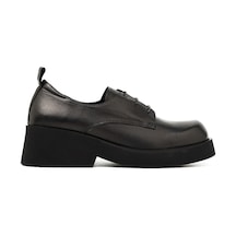 Nero Black Sneaker Günlük Kadın 25k12022 Vergelio Skin Nero Bej