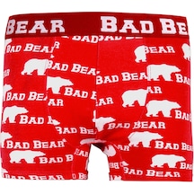 Bad Bear Bear Ateş Kırmızı Erkek Boxer-Kırmızı