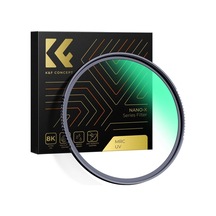 K&f Concept 77mm Nano-x Mc-uv 28 Çok Katmanlı Kaplamaya Sahip Koruma Filtresi 8k Ultra Hd