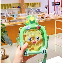 Motivasyonel Ayıcık Su Matarası 1 L + Sticker