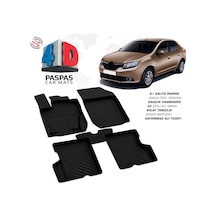 Renault Symbol 3 4d Araca Özel Havuzlu Kauçuk Paspas 2013 Ve Üzeri