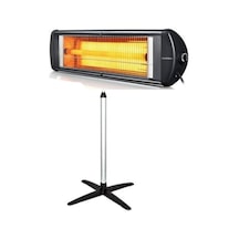 Kumtel Luxell Ecoray 2300 W Ayaklı Infrared Isıtıcı Siyah