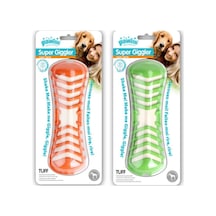 Pawise Super Giggle 19 CM Sesli Kemik Köpek Oyuncağı Çok Renkli