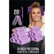 Zenvac Kafes Gece Bigudisi 2.5 Cm 20 Adet Solingen Professional Zenvac29 Diğer