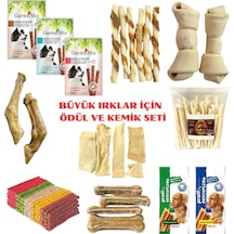Büyük Irk Köpekler Premıum İçin Ödül Ve Kemik Seti
