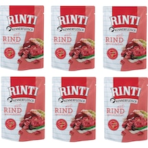 Rinti Pouch Dana Etli Köpek Yaş Mama 6 x 400 G