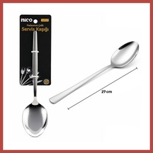 Bezos Krom Metal Servis Kaşığı 27 Cm Erdotıca