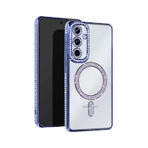Samsung Galaxy Uyumlu A26 Joke Simli Magneticsafe Kılıf - Mavi Bzsxx00 1