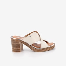 IGI&Co Burro Terlik Kadın 1194222 Igı&co Dfb 11942 Wıth Heel Beyaz