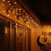 8 Fonksiyonlu Dekoratif Saçak Led Sarkıt Perde Led Eklenebilir Led Süsleme Led Peri Led Işık Le Standart
