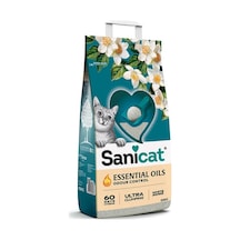 Essential Oils Yasemin Kokulu Tozsuz Topaklanan Kedi Kumu 10kg