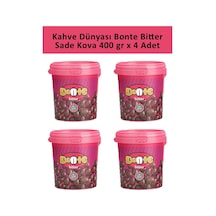 Kahve Dünyası Bonte Bitter Sade Kova 4 x 400 G