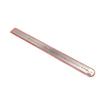 Standart Cetvel Çelik 40 Cm Paslanmaz Çelik Cetvel Gri