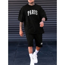 Adrift Erkek Siyah Paris Baskılı Oversize Şortlu Takım Ts-parıstkm Siyah Adrift Erkek Siyah Paris Baskılı Oversize Şortlu Takım Ts-parıstkm Siyah
