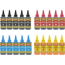 Ekoset Epson L300 L310 L355 L365 Uyumlu Mürekkep 4 Renk 4X500 ML