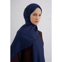 Armine Monogram Desen Edition Şal Lacivert