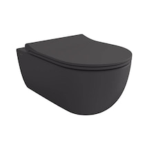 Bocchi - V-tondo Rimless Asma Klozet 54 Cm Mat Antrasit - 1416-020-0128 Diğer