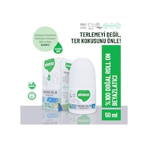 Siveno %100 Doğal Roll On Beyazlatıcı Etkili Deodorant Ter Kokusu Önleyici Bitkisel Leke Bırakmayan Vegan 50 ML