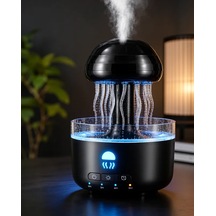 Astraltech Ultrasonik Nemlendirici Denizanası Tasarımı Rgb Led Işıklı Sessiz Buhar Makinesi