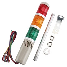 Momentum D50 Işıklı Kolon 24vdc Led Flaşör Buzzer Kırmızı Yeşil Sarı Mst-54173