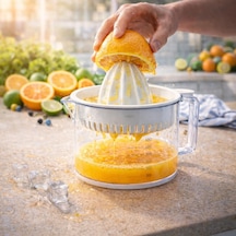 Limon Sıkacağı Narenciye Portakal Sıkacağı Beyaz 600 Ml