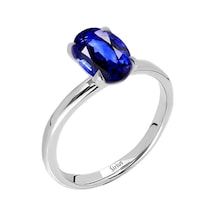 Sirius Oval Kesim Safir Tektaş Yüzük 0831R0015