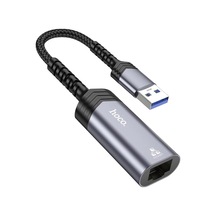 Ua26 Tak Çalıştır Usb To Rj45 1000 Mbps Ethernet Dönüştürücü - Gri
