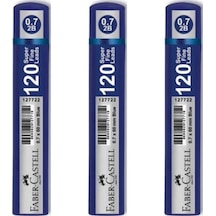 Faber-castell Grip Min 0.7 Mm 120'li Tüp Mavi - 3 Adet