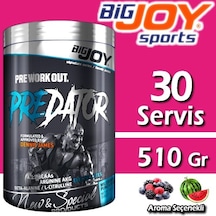 Bigjoy Predator Pre Workout 510 Gr Nox-Antrenmn Öncesi Oksit Pump