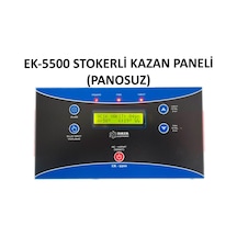 EK-5500 STOKERLİ KAZAN KONTROL PANELİ (PANOSUZ)