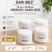 Teksomed Hidrofil Sargı Bezi 10cmx50metre 4 Adet