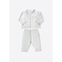 Kitikate Organik Pijama Takımı Lily Pembe Açık Pembe