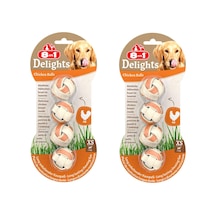 8in1 Delights Chicken Balls Tavuklu Köpek Ödülü Topları Xs 36 G X 2 Adet