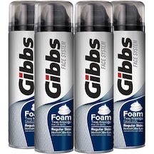 Gibbs Regular Erkek Tıraş Köpüğü 4x200ml