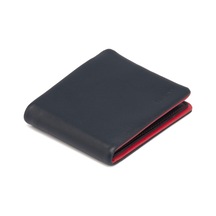 Tergan Lacivert-Kırmızı Deri Erkek Cüzdanı 01585G8O