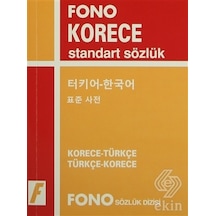Fono Korece Standart Sözlük- Fono Yayınları