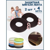 Helping Kids Mobilya Köşeleri İçin Koruyucu Şerit 182144452 Kahverengi