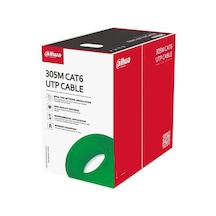 Dahua Pfm920ı-6un-c Utp Cat6 Uzun Mesafeli İletim 305m Cat6 Kablo Yeşil