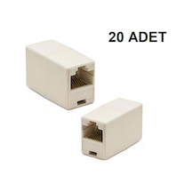 Hadron HD4062 RJ45 Dişi Dişi F/F Kablo Birleştirici 20 Adet