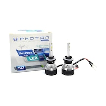 Photon H27 Access Plus Led 12v 24v Uyumlu Slim Kasa Fanlı