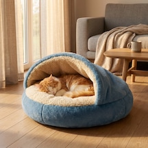 Kanguru Model Yuvarlak Kedi/köpek Yatağı
