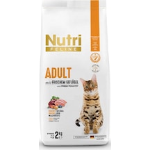 Nutri Feline Adult Tavuk Etli Yetişkin Kedi Maması 2 KG