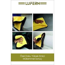 Oto Kurulama Bezi Araç Bez Ve Sünger Mikrofiber Temizleme Yıkama Cam Araba Kurulama Havlu