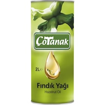 Çotanak Fındık Yağı Teneke 2 L