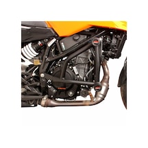 Gp Kompozit Ktm Duke 125 / 250 / 390 2024 Uyumlu Motor Koruma Demiri Siyah