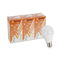 10w 3lü Beyaz Led Ampül