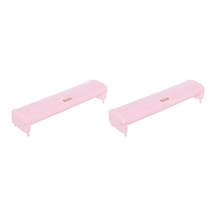 Bas&kes Streç Film Kesme Aparatı, 30 Cm X 30 M, Pembe 2 Paketi Açık Bej